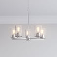 thumbnail image 6 of 2715-CH Millennium Lighting Verlana - 5 Light Chandelier-21.25 Inch Tall and 24 Inch Wide-Chrome Finish    -Traditional Installation, 6 of 7