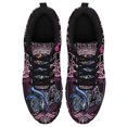 thumbnail image 2 of Bikers Against Breast Cancer Running Shoes Sneakers Mesh Black Size 4.5, 2 of 5