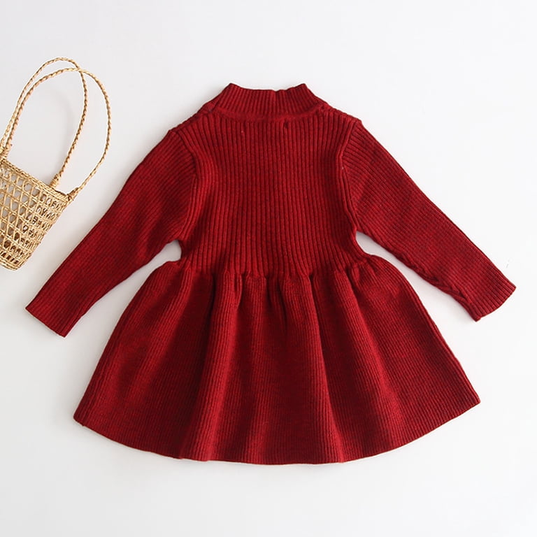 newborn sweater dress Baby In Cream Heather In Beige | Baby | Size: 9-12M | Girl Knitted Organic Cotton Baby Dress,