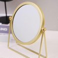 thumbnail image 5 of Standing Magnifying Mirror, Gold, 5 of 5