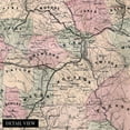 thumbnail image 2 of 1864 Map of Georgia Poster - Vintage Map of Georgia Wall Art - Vintage Georgia Map Showing Counties, Railways, Stations, Villages, Mills - Georgia State Wall Map, 2 of 8