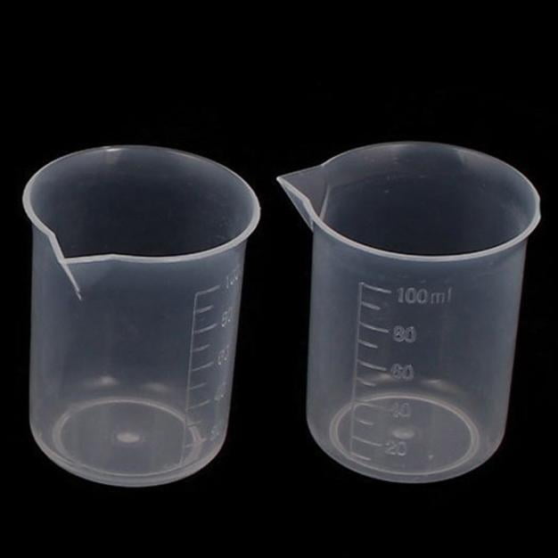 10pcs Clear 60ml/2oz Graduated Measuring Cup For Accurate Laboratory  Measurements