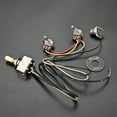 thumbnail image 4 of Toystoory Kit de arnés de cableado de guitarra eléctrica con interruptor, herramientas de reparación de palanca, accesorios de plata, Accesorios para instrumentos musicales, 4 of 6