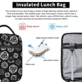 thumbnail image 4 of DND Dungeons And Dragons Lunch Bag Reusable Insulated Lunch Box Meal Handbag To Keep Food Fresh 3D Cartoon Lunch Tote Bag Work Office Outdoor Picnic, 4 of 8