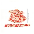 thumbnail image 4 of AuroraX Porch Goose Clothes Set 23" Strawberry Bathrobe Set Porch Goose Summer Outfit 17-19 In Holiday Porch GooseCostume 20 inch Goose Decor Yard, 4 of 6