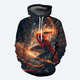 thumbnail image 4 of Nuevas sudaderas con capucha para hombre de otoño e invierno con estampado 3D de Marvel Spider-Man, suéteres de moda callejera, sudaderas casuales de hip-hop para hombre, 4 of 5