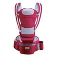 thumbnail image 4 of Multifunctional Newborn Baby Carrier Sling Wrap Versatile Backpack Front Back, 4 of 9