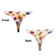 thumbnail image 3 of Fotbe Colorful Wildflower Meadow Tanga Sin Costuras para Mujer con Estampado – Panties Invisibles, Transpirables y Cómodos para Uso Diario-X-Small, 3 of 6