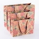thumbnail image 1 of Zhuge Bolsas de embalaje para caja de regalo, bolsas de papel de piel de vaca rosa vintage, bolsas de regalo de flores (marrón horizontal, 35 * 13 * 26 cm), 1 of 4