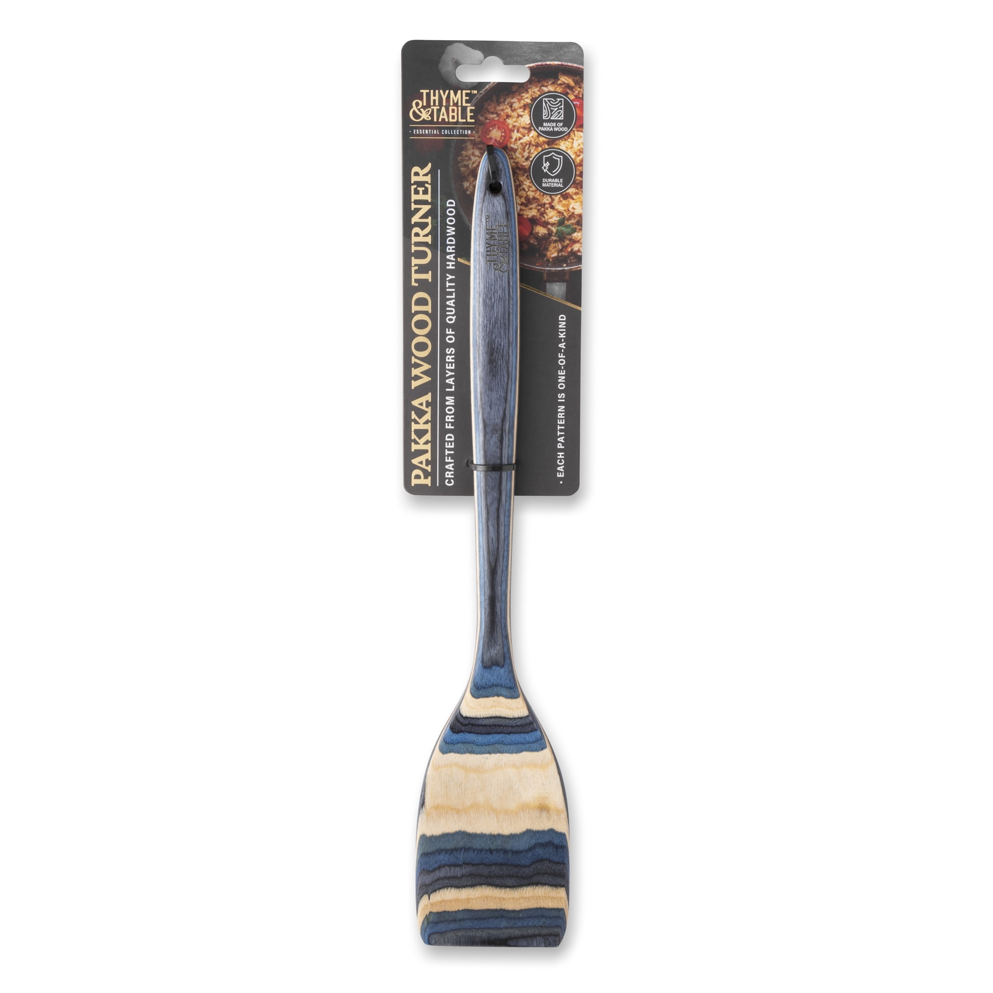 Thyme & Table Pakka Wood Turner, Blue