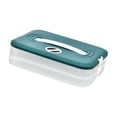 thumbnail image 1 of Caja para albóndigas con tapa, caja para guardar galletas de azúcar con asa, organizador 2 capas, 1 of 9