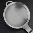 thumbnail image 4 of Punch Hole Sieve Fine Mesh Stainless Steel Small Colander Strainer with Handle Metal Mini Sifter Set of 2 for Kitchen, 4 of 8