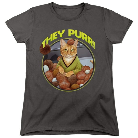 Star Trek - The Purr - Women's Short Sleeve Shirt - Large