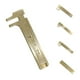 thumbnail image 4 of Herramienta de medición con mini calibrador deslizante de latón Vernier de 80 mm a 120 mm Escala única de 80 mm, 4 of 9