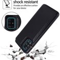 thumbnail image 5 of Design for Samsung Galaxy A51 5G Wallet Case,PU Leather Phone Case with Screen Protector Card Holder,Stand Shockproof Flip Protective Cover for A515g 51 51A Women Men 6.5 inch Black, 5 of 15