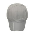 thumbnail image 4 of Helii Unisex Quick Dry Breathable Mesh Baseball Cap, Lightweight Running Sun Hat with Adjustable Snapback, UPF 50+ Outdoor Sports Cap for Men Women Hiking Golf Grey,One Size, 4 of 5