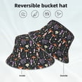 thumbnail image 4 of Kdxio Reflective Bucket Hat - Mushrooms Print Bucket Hat for Men,Women, 4 of 9