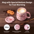 thumbnail image 4 of Coffee Mug Warmer & You are Awesome Mug Set, Electric Cup Warmer for Desk, Beverage Warmer with 4 Temperature Setting, 8-Hours Auto Shut Off, 4 of 9