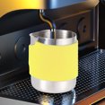 thumbnail image 1 of Taza para Espumar Leche de Acero inoxidable de 350 ml Con Fondo de Silicona, Jarra de Café Con Leche Antiescalduras para Uso en El Hogar, la Oficina y la Cafetería, 1 of 7