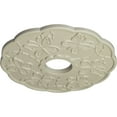 thumbnail image 3 of Ekena Millwork 17 7/8"OD x 3 7/8"ID x 1"P Terrones Butterfly Ceiling Medallion (Fits Canopies up to 3 7/8"), Hand-Painted Clear Yellow, 3 of 6
