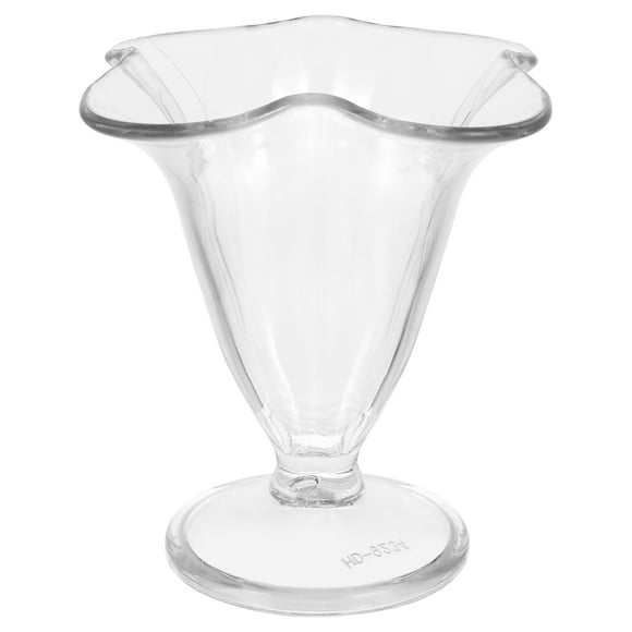 Footed Dessert Bowls Ice Cream Cup Fruits Serving Bowl Kitchen Tableware
