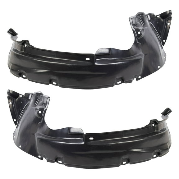 TRQ Front Inner Fender Liner Set Fits Select 2006-2007 Ford Escape FO1250126 FO1251127