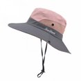 thumbnail image 1 of Promotion Liquidation Mode Moderne Rue Chapeau de Soleil Protection UV Respirant Large Bord pour Camping Randonnée, 1 of 6