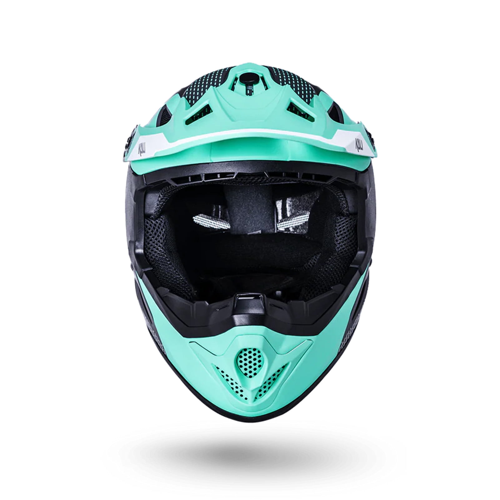 Kali Protectives Zoka Dash Full-Face Helmet - Matte Seafoam/Gray Small