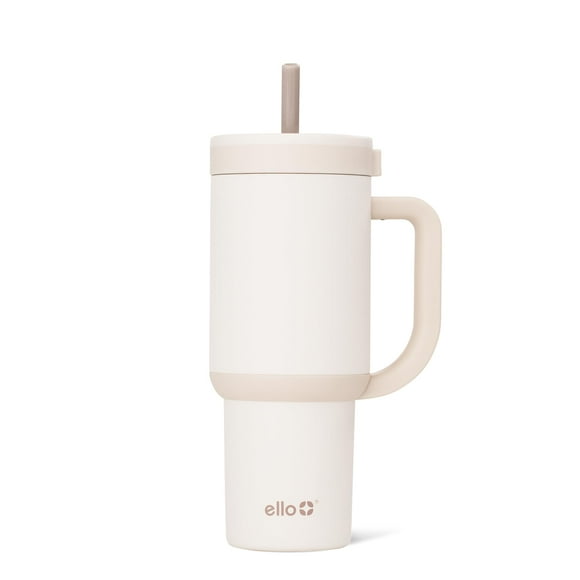 Tumbler Ello Oasis, crema aislante a prueba de fugas, 710 ml