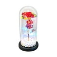 thumbnail image 1 of 1PC Valentine‘s Day Gift LED Glow-In-The-Dark Glass Cover Rose Is A Unique Gift, 1 of 1