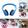 thumbnail image 3 of Moyic Auriculares con cable de 3,5 mm, auriculares plegables para niños con micrófono, sonido estéreo HD, auriculares para niños sobre la oreja Cables de audio/vídeo blanco 1.1 metros, 3 of 6