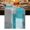 Blue, variant on Turquoise Grey Ombre Table Runner 120 Inches Long, Abstract Vintage Oil Painting Kitchen Coffee Dining Table Decoration for Home Party Birthday Wedding Home Decor 13x120 Inches
