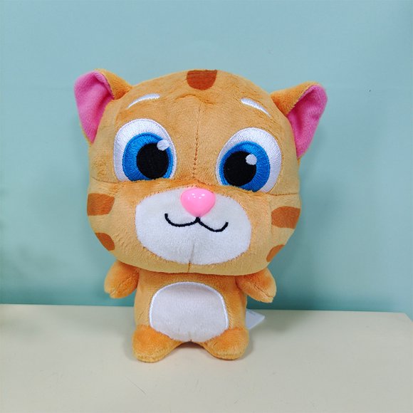 15cm Talking Tom Cat TalkingTom Grab Doll Doll Plush Toy Doll [Silent Version]