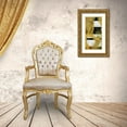 thumbnail image 3 of Burghardt, James 9x14 Gold Ornate Wood Framed with Double Matting Museum Art Print Titled - Sea Life Panel I, 3 of 4