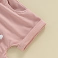 thumbnail image 7 of Bagilaanoe 2pcs Toddler Baby Girl Shorts Set Short Sleeve Letter Print T Shirt Tops + Shorts 6M 12M 18M 24M 3T Kids Casual Summer Clothes, 7 of 7