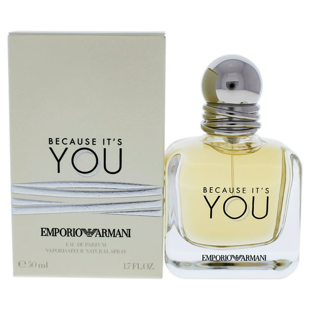 accent retort Vervelen Emporio Armani Because Its You Eau de Parfum Vaporisa Spray 50 ml / 1.7 oz  - Walmart.com