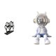 thumbnail image 1 of Soporte Para Servilletas De Astronauta De Hierro Con Forma De Huella De Perro, Figura Decorativa Nórdica, Organizador Para Estantería, Sala De Estar, Decoración Del Hogar., 1 of 8