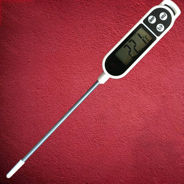Fairnull Digital Display Electronic Food Probe Thermometer Water Milk  Temperature Meter 