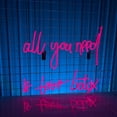 thumbnail image 3 of Handmadetneonsign All You Need Is Love Botox Neon Sign, Botox Beauty Wall Art Decor, Home Beauty Spa Wall Decor, 3 of 5
