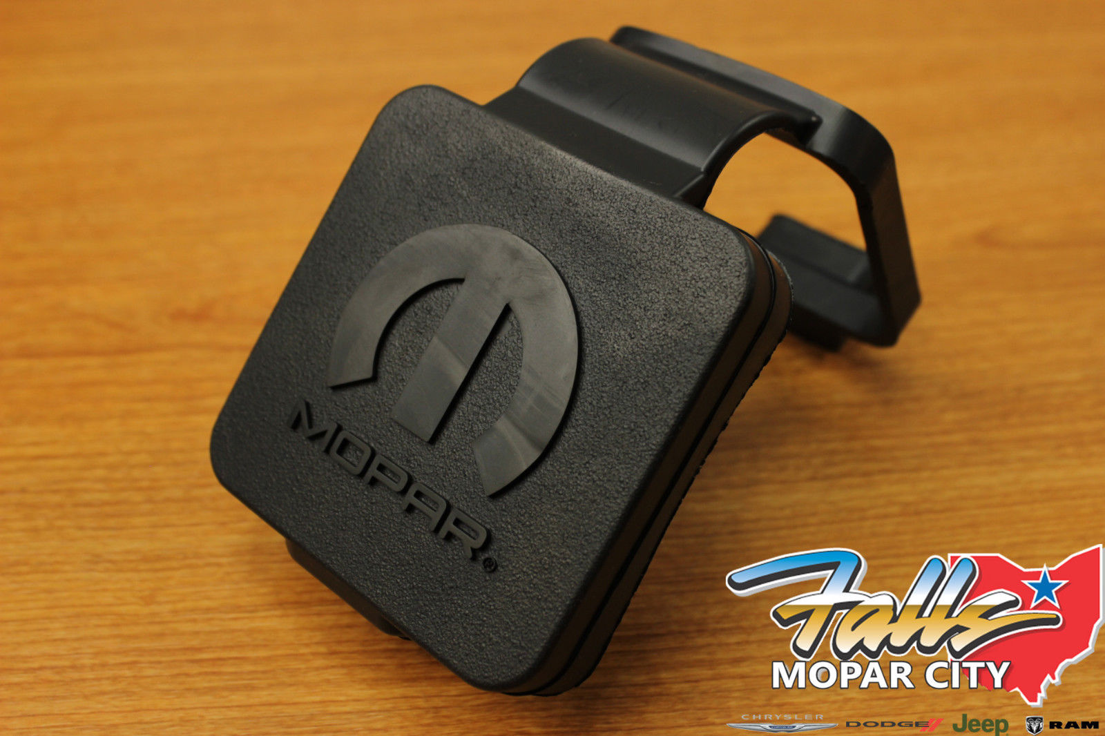 Mopar Ram Chrysler Jeep Dodge 2 Inch Rubber Hitch Receiver Plug Cover