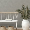 thumbnail image 4 of Mephi Grey Grasscloth Wallpaper, 20.5-in by 33-ft, 56.38 sq. ft., 4 of 5