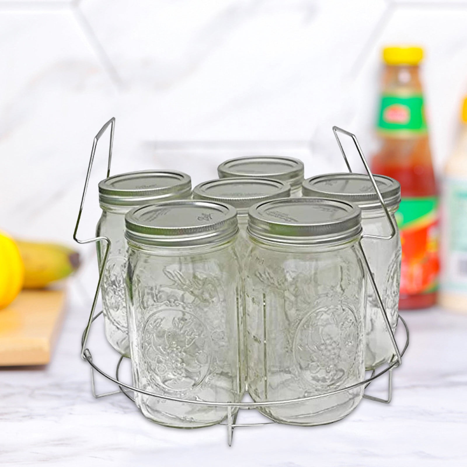 Canning Pot With Rack Stainless Steel Canner Rack Stainless Steel Canning Rack - Foldable Hot ...