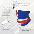 thumbnail image 5 of The Icelandic Flag Winter Neck Gaiter Warmer Face Mask Warm Face Scarf Cover For Cold Weather Outdoor, 5 of 6