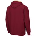 thumbnail image 3 of Men's Colosseum Garnet Florida State Seminoles Arch & Logo 3.0 Full-Zip Hoodie, 3 of 3