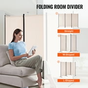 KFFKFF Space Separator, Tri-Fold Privacy Barrier, Collapsible Seclusion Screen and Movable Space Divider for Area Division, Independent Space Dividers for Workspace, Sleeping Area, Study Room