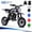 Black, variant on 39cc 4-Stroke Gas Dirt Bike,IVFJFV Mini Bike 18Mph Max Speed for Beginners,Front and Rear Disc Brakes,Rear Suspension,Lightweight 48 Lbs & 17 Inch Seat Height Recommended Height 3'8"-4'5",Green