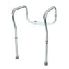 Carex Toilet Safety Frame with Height Adjustable Legs and Handles, 300 lb Weight Capacity