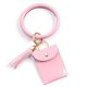 thumbnail image 2 of Llaveros para mujer, llavero de billetera, llavero de auto, llavero lindo, pulsera grande, llavero con borla, pulsera con llavero de billetera., 2 of 2