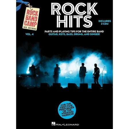 Hal Leonard Rock Hits - Rock Band Camp Vol. 4 (Book/2-CD Pack) Vocal, Guitar, Keys, Bass,