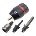 thumbnail image 1 of Adaptador hembra de metal resistente de 1/2-20UNF 13 mm para portabrocas sin llave, hexagonal/SDS/cuadrado., 1 of 5
